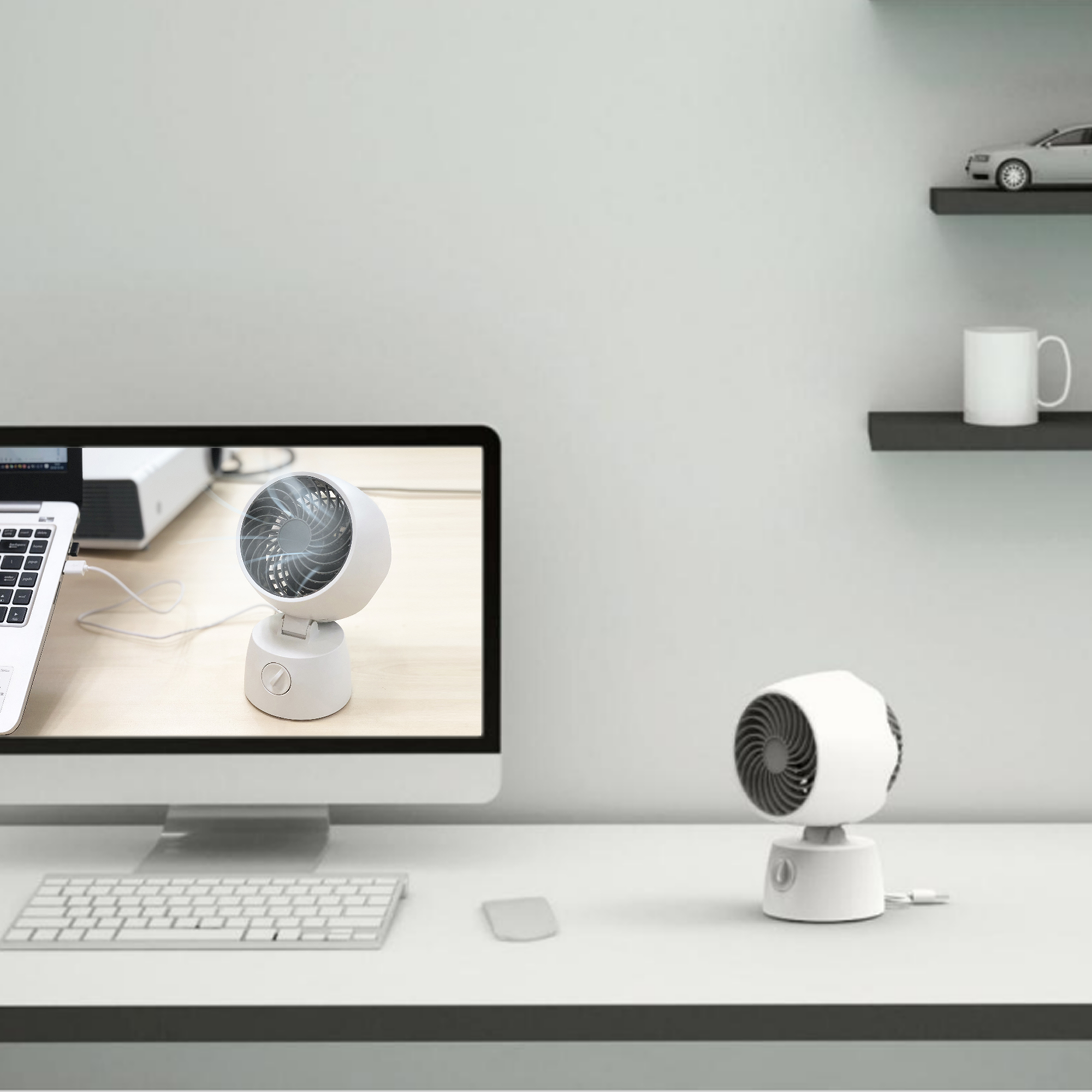 CF-6000 Desktop USB Circulation Fan
