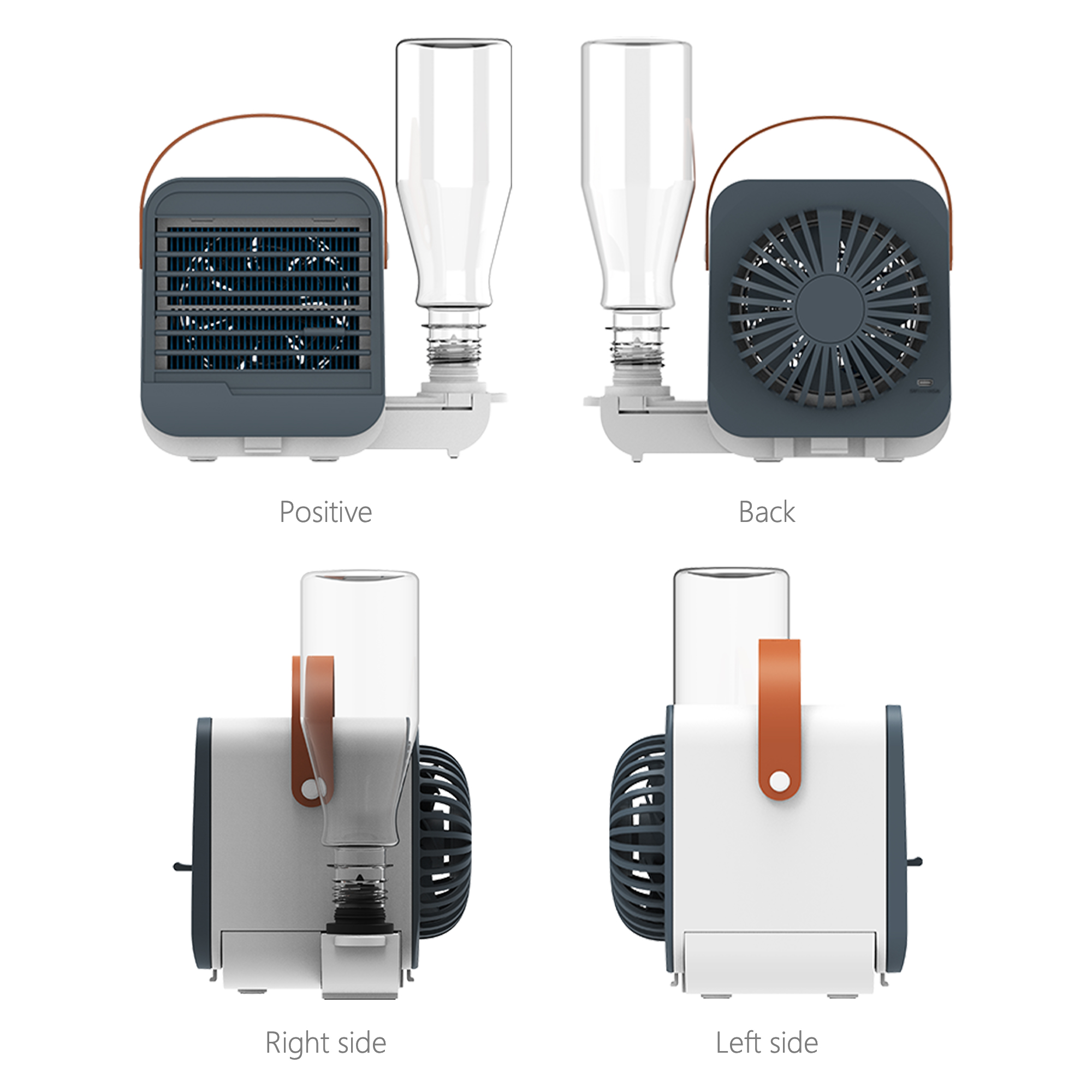 CF-E2000 USB Desktop Evaporative Personal Cooling Fan