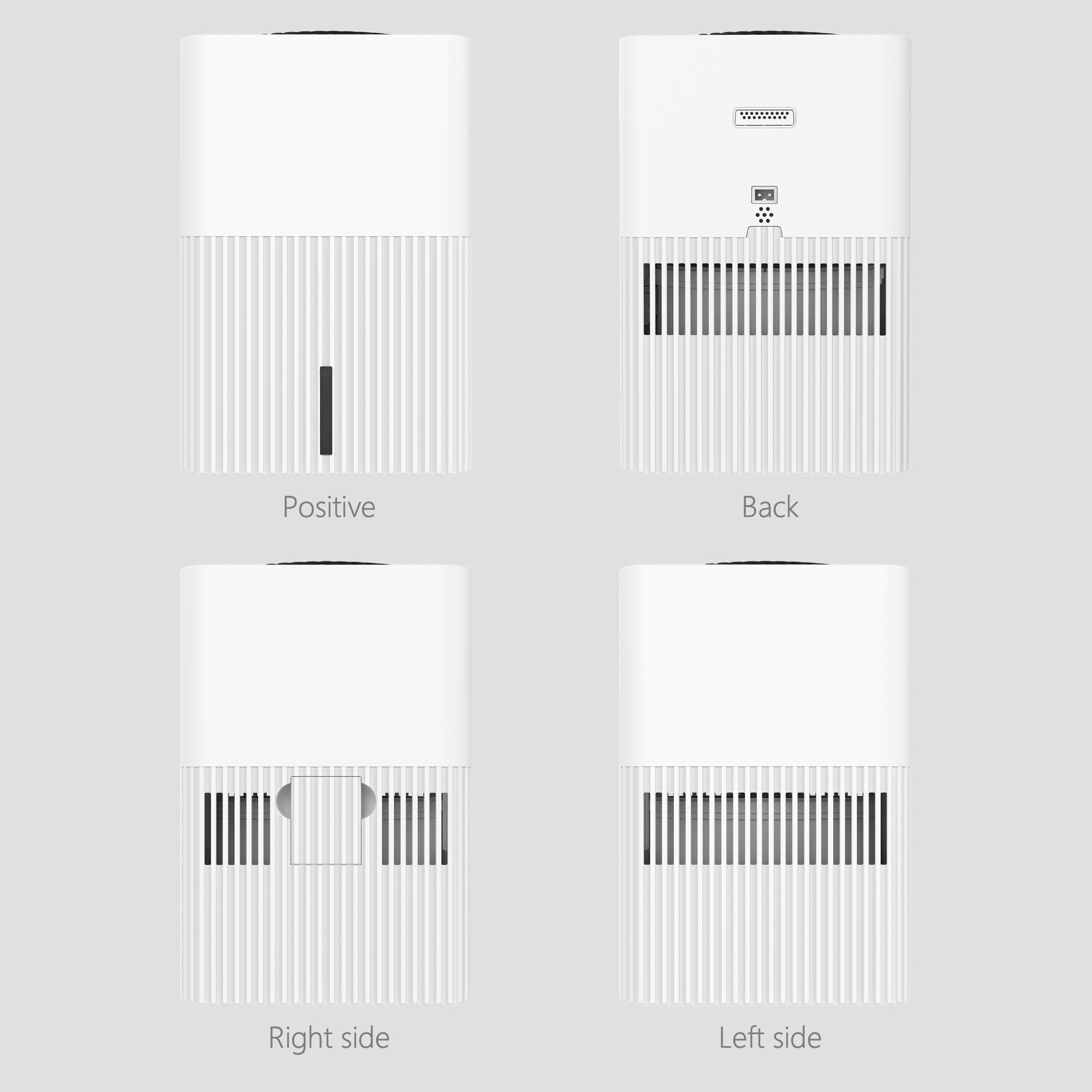 CF-6318 DC Fan Stationary Evaporative Pad Humidifier No Mist Fog Free Humidifier Water Molecule Nano Humidification for Large Room Bedroom Office