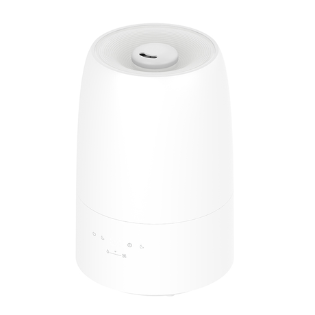 CF-2028T 2 IN 1 Home Night Light Top Fill Cool Mist Aroma Diffuser Humidifier with Magnetic Suspension Technology for Bedroom Large Room Office Healthcare 