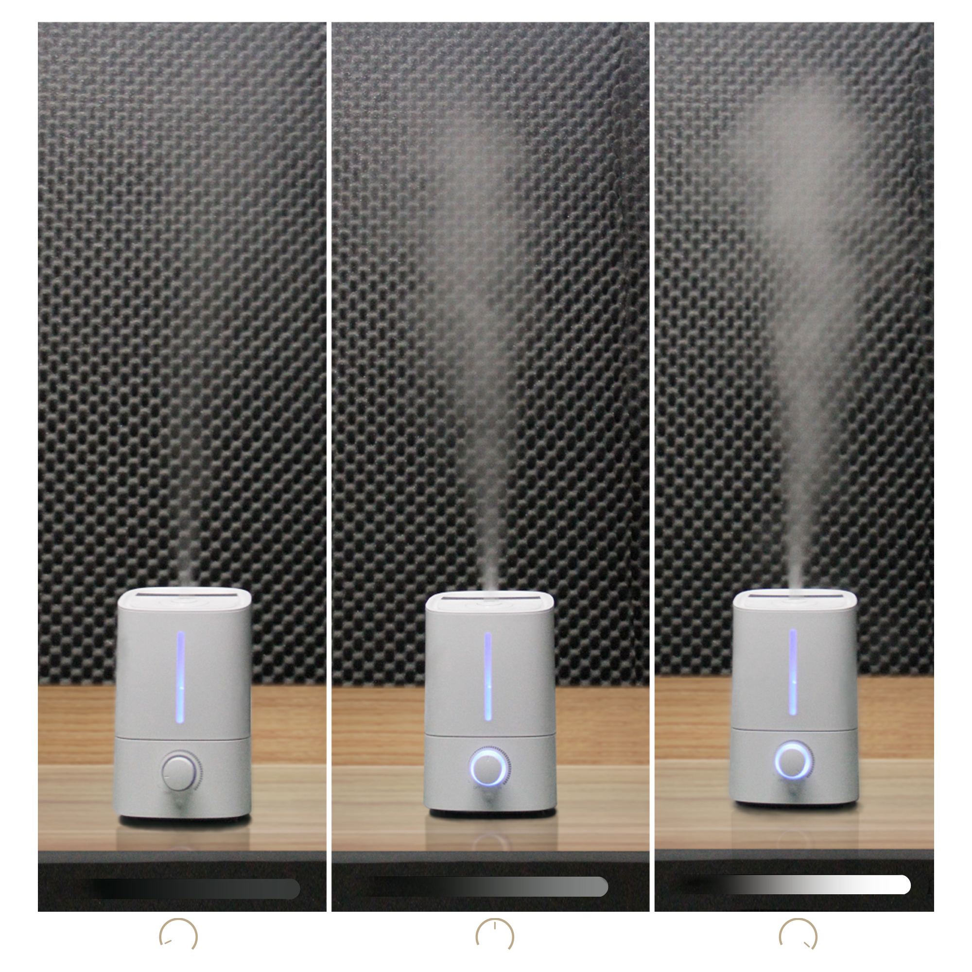 CF-2025T New Design Home Night Light Top Fill Cool Mist Humidifier with Magnetic Suspension Technology for Bedroom Large Room Office Healthcare