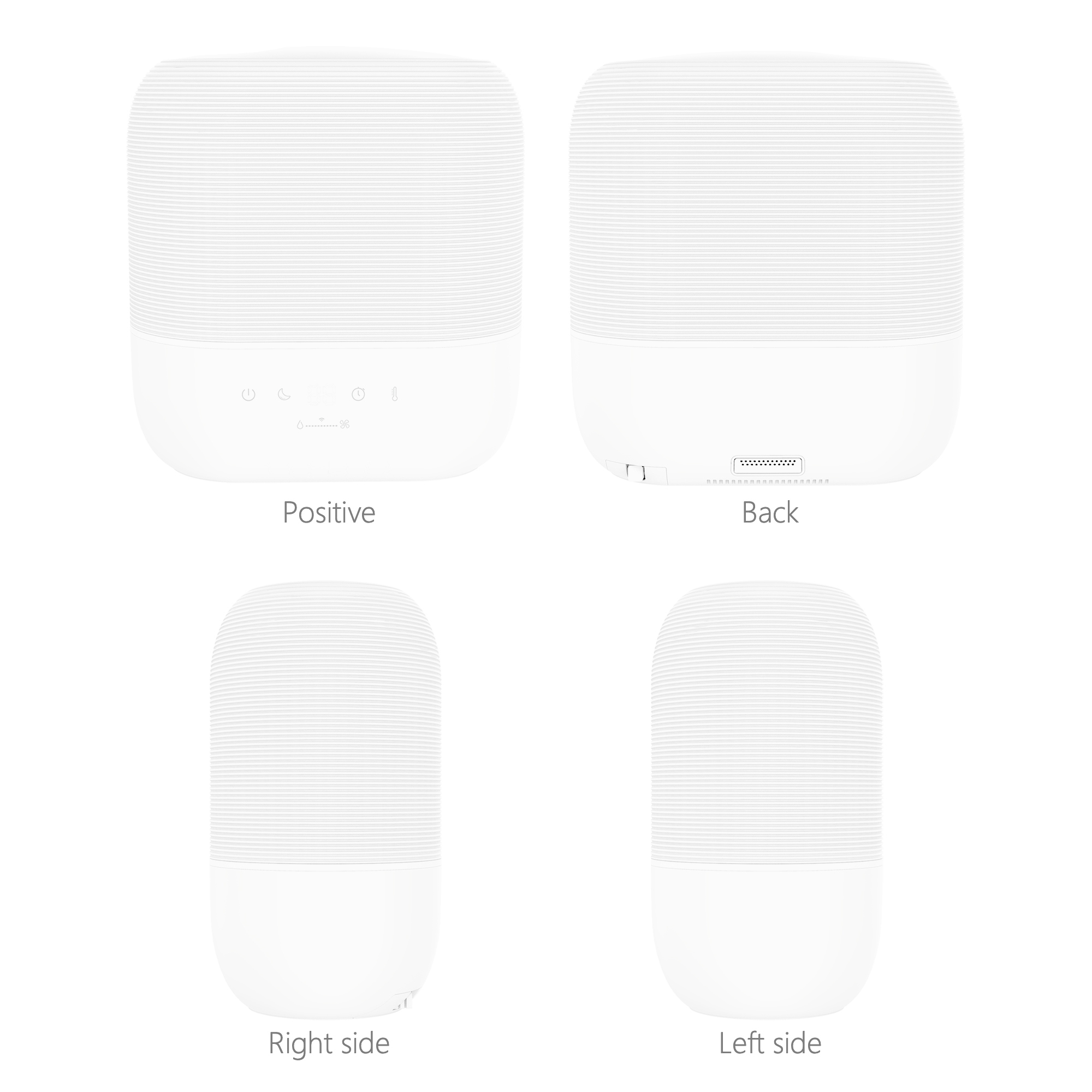 CF-2058HT High-end New Design Home Digital Night Light Top Fill Warm Cool Mist Humidifier with Magnetic Suspension Technology for Bedroom Large Room Office Healthcare