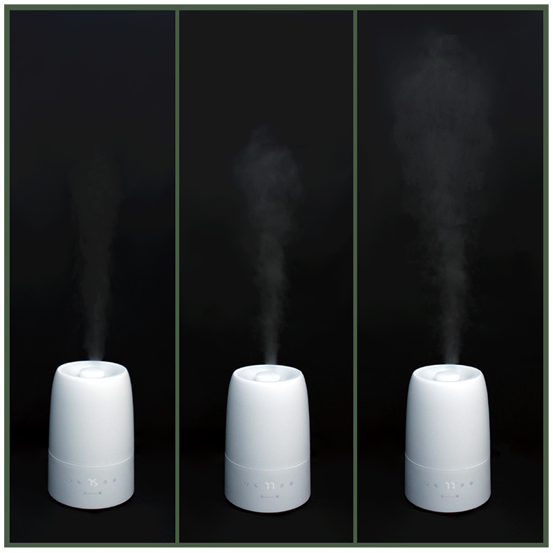CF-2028T 2 IN 1 Home Night Light Top Fill Cool Mist Aroma Diffuser Humidifier with Magnetic Suspension Technology for Bedroom Large Room Office Healthcare 